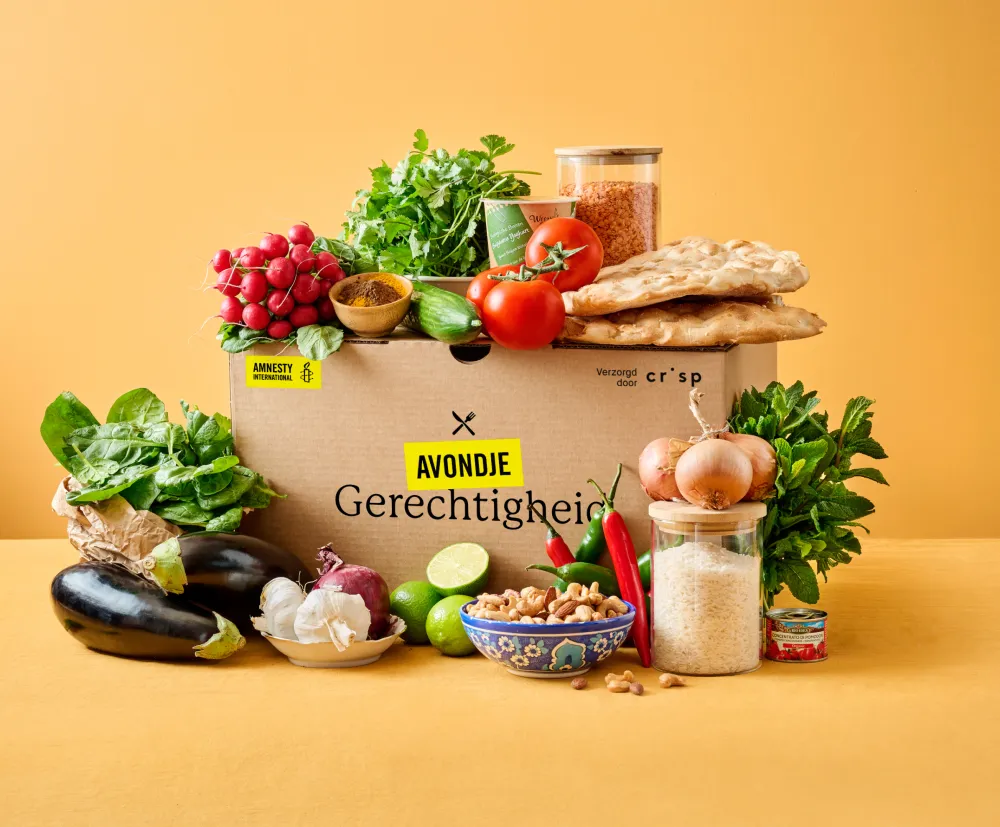 Amnesty dinerbox - vegetarisch